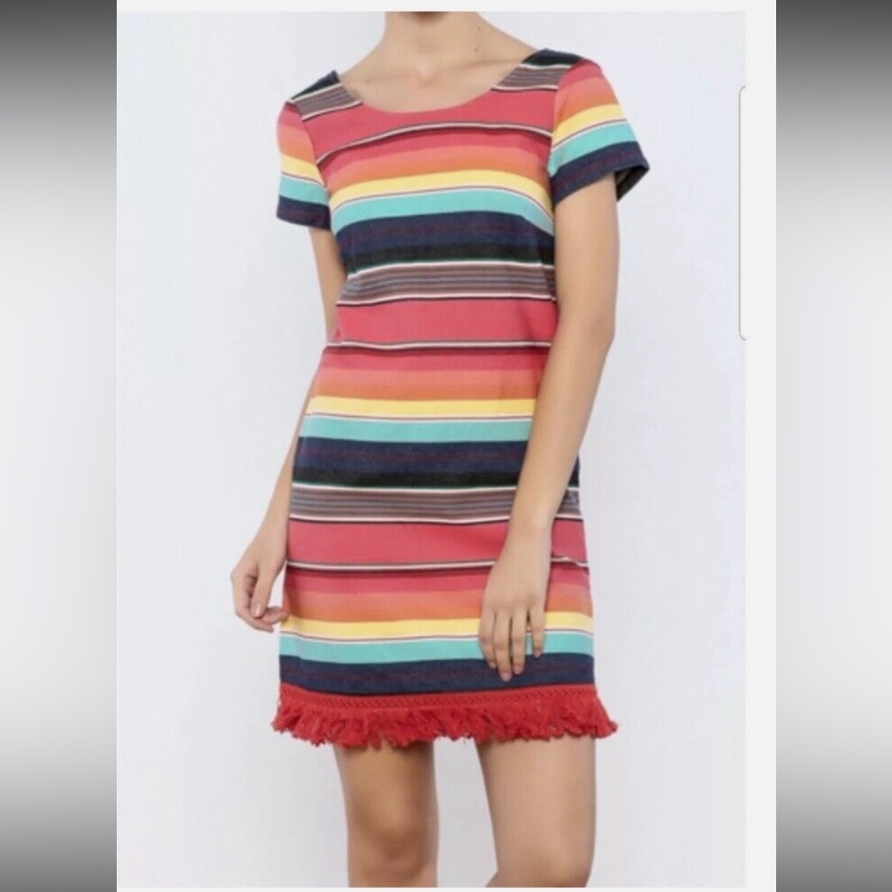 Uncle Frank Carley Dress, Multi Colored Size Medium